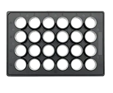 德國(guó)艾本德(Eppendorf)Cell Imaging Plates，帶板蓋，黑色底透，平底無(wú)菌、無(wú)熱原,無(wú)RNase和DNase,無(wú)人類和細(xì)菌DNA。無(wú)細(xì)胞毒素,24孔細(xì)胞成像培養(yǎng)板,25μm薄膜